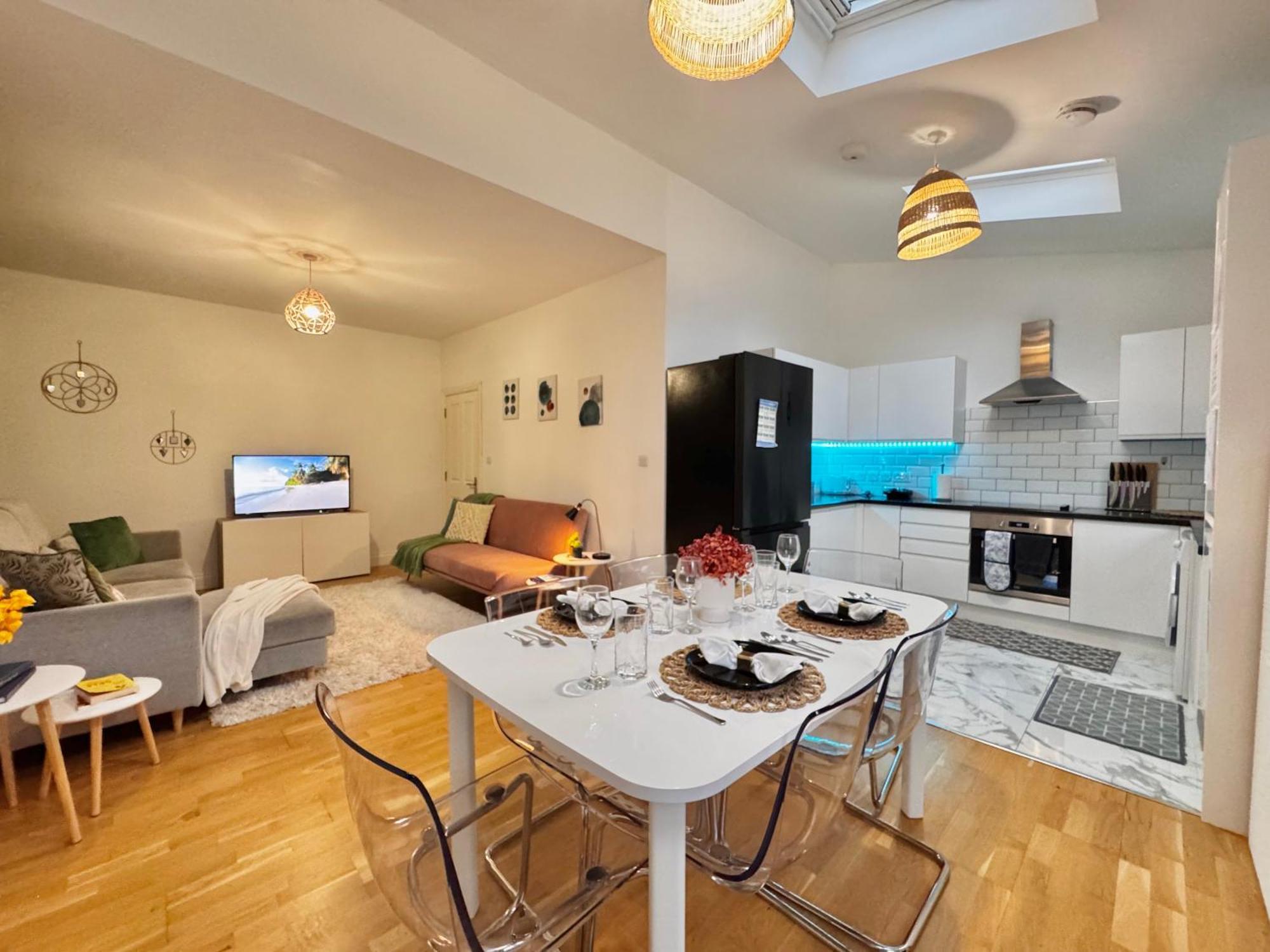 Modern 1-Bed Apt 30Min To Central London & Parking 外观 照片