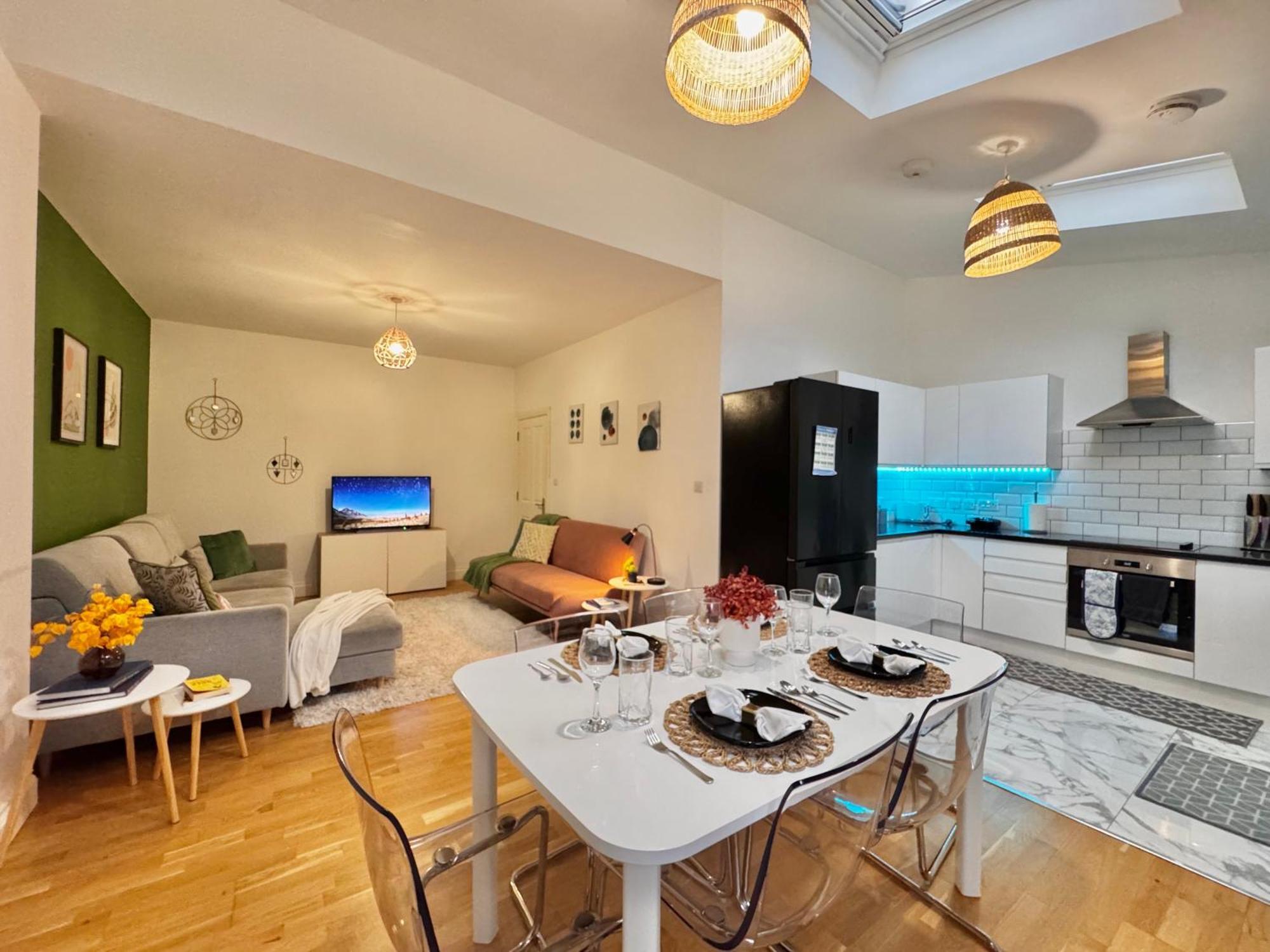 Modern 1-Bed Apt 30Min To Central London & Parking 外观 照片