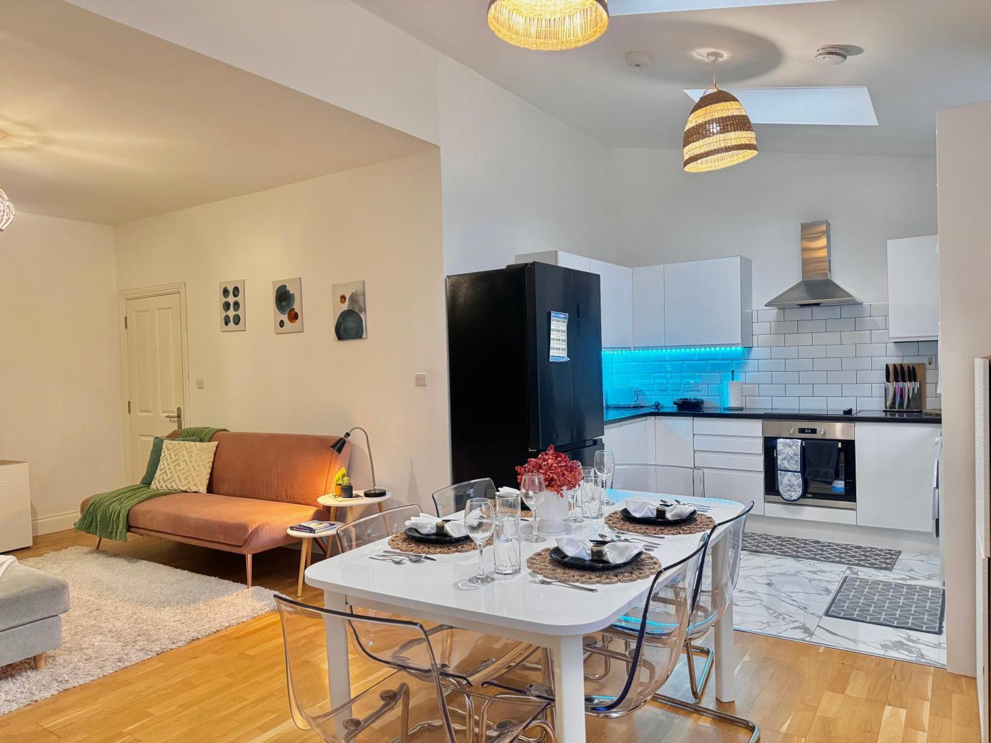 Modern 1-Bed Apt 30Min To Central London & Parking 外观 照片